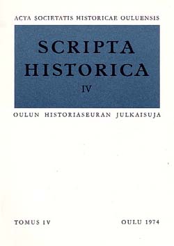 Scripta Historica IV